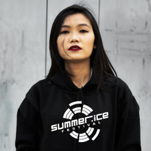 Hoodie weiss - Summer Ice Festival 2025 (unisex)
