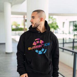 Hoodie farbig - Summer Ice Festival 2025 (unisex)