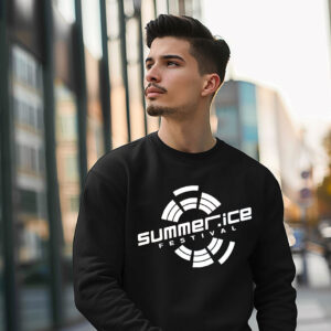 Sweatshirt weiss - Summer Ice Festival 2025 (unisex)
