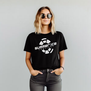 T-Shirt weiss - Summer Ice Festival 2025 (unisex)