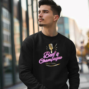 Sweatshirt - Beef & Champagne Festival (unisex)